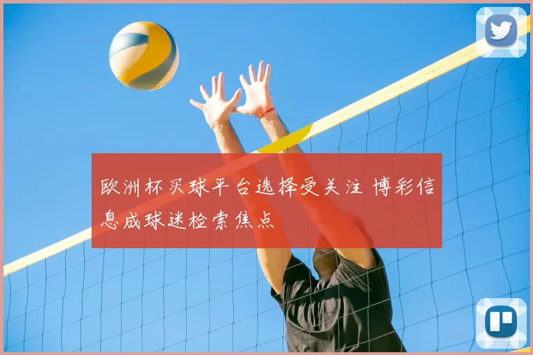 欧洲杯买球平台选择受关注 博彩信息成球迷检索焦点