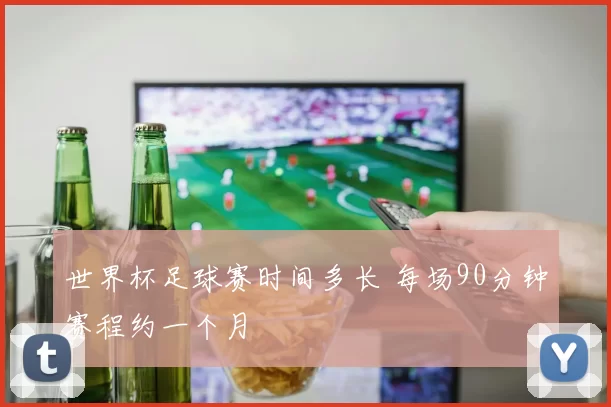 世界杯足球赛时间多长 每场90分钟赛程约一个月
