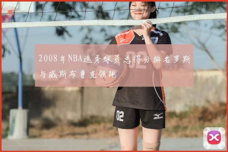 2008年NBA选秀球员总得分排名罗斯与威斯布鲁克领跑